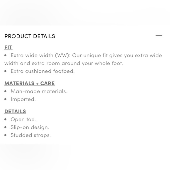 Torrid clear rock stud wide width sandals size 8 - Picture 7 of 7